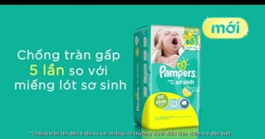 Tã dán Pampers sự lựa chọn an toàn, đáng tin cậy cho bé