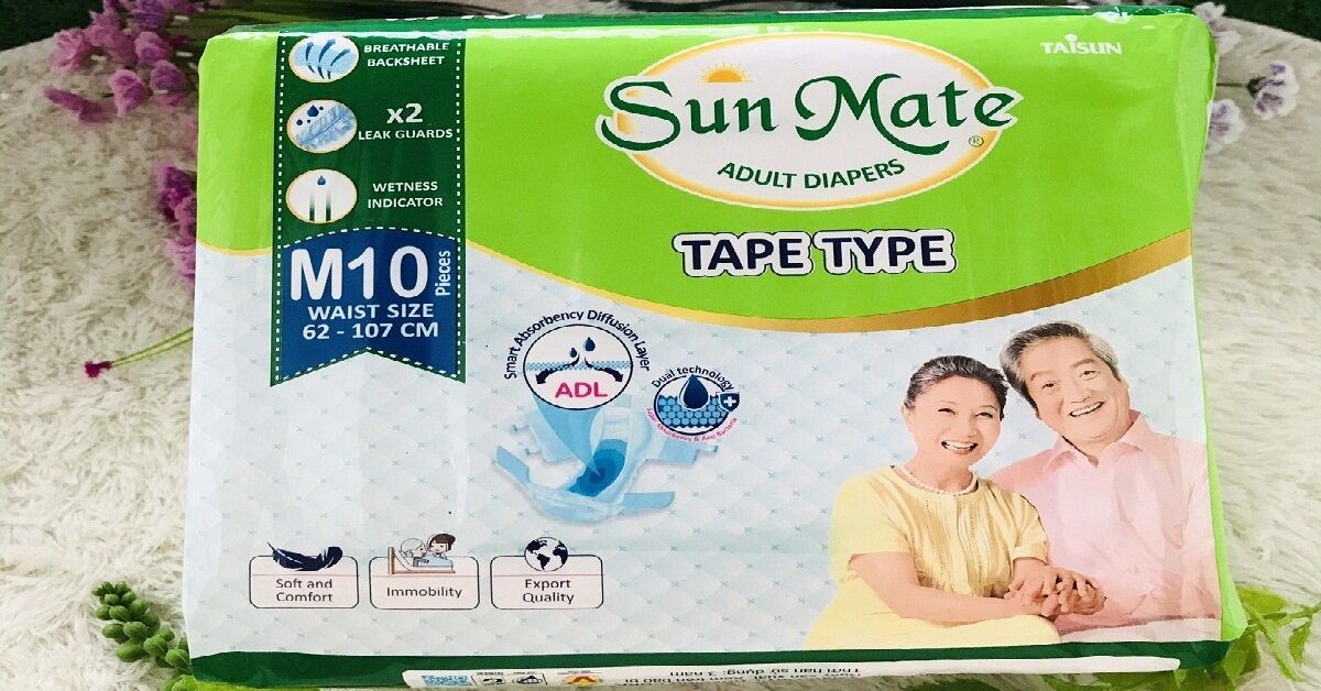Tã dán SunMate có đặc điểm gì nổi trội? Mua ở đâu? Giá bao nhiêu?