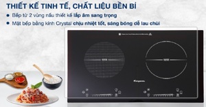 Tài chính tầm 4,7 triệu đồng mua bếp từ âm 2 vùng nấu Kangaroo KG855i có tốt không?