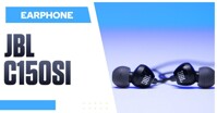 Tai nghe in ear JBL C150SI: Âm thanh sống động và hiện đại