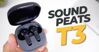 Tai nghe Soundpeats T3 sở hữu nhiều nét riêng, cả tiến hơn so với phiên bản tiền nhiệm
