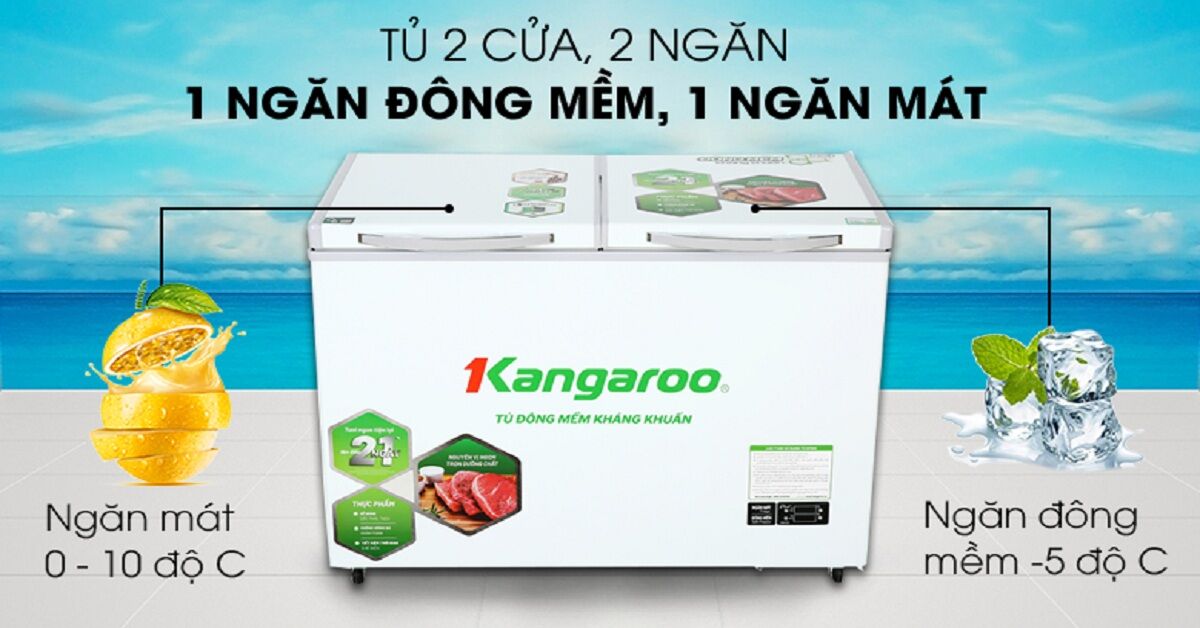 Tại sao bạn nên mua tủ đông mềm Kangaroo 212L KG328DM2?
