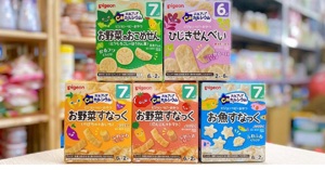 Tại sao bánh ăn dặm Pigeon được nhiều bà mẹ lựa chọn cho bé?