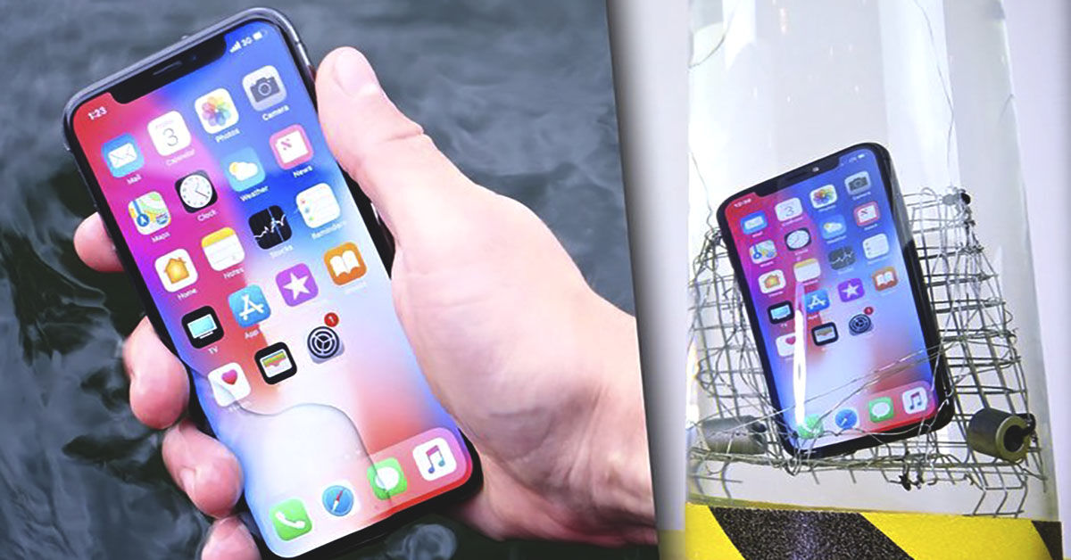 Tại sao iPhone X ngâm nước không chết ?