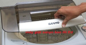 Tại sao máy giặt Sanyo báo lỗi Ed? Sửa lỗi như nào?