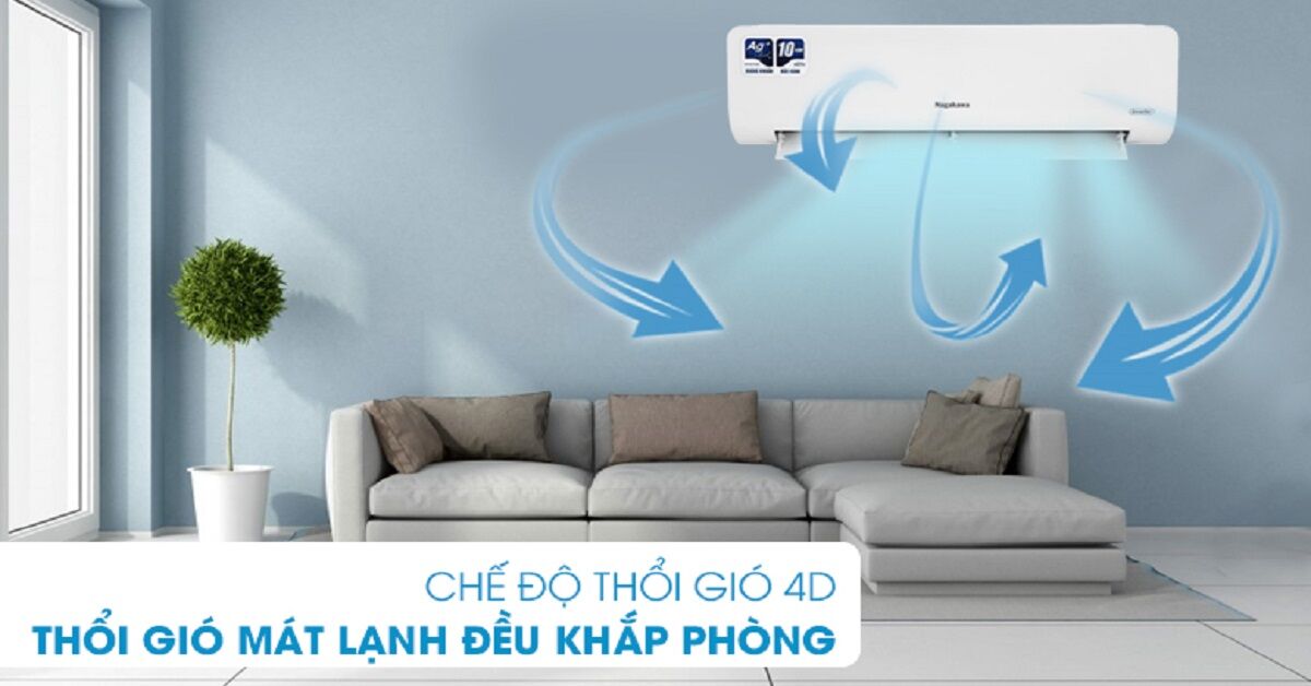 Tại sao nên mua điều hòa Nagakawa Inverter 1 HP NIS-C09R2H10?