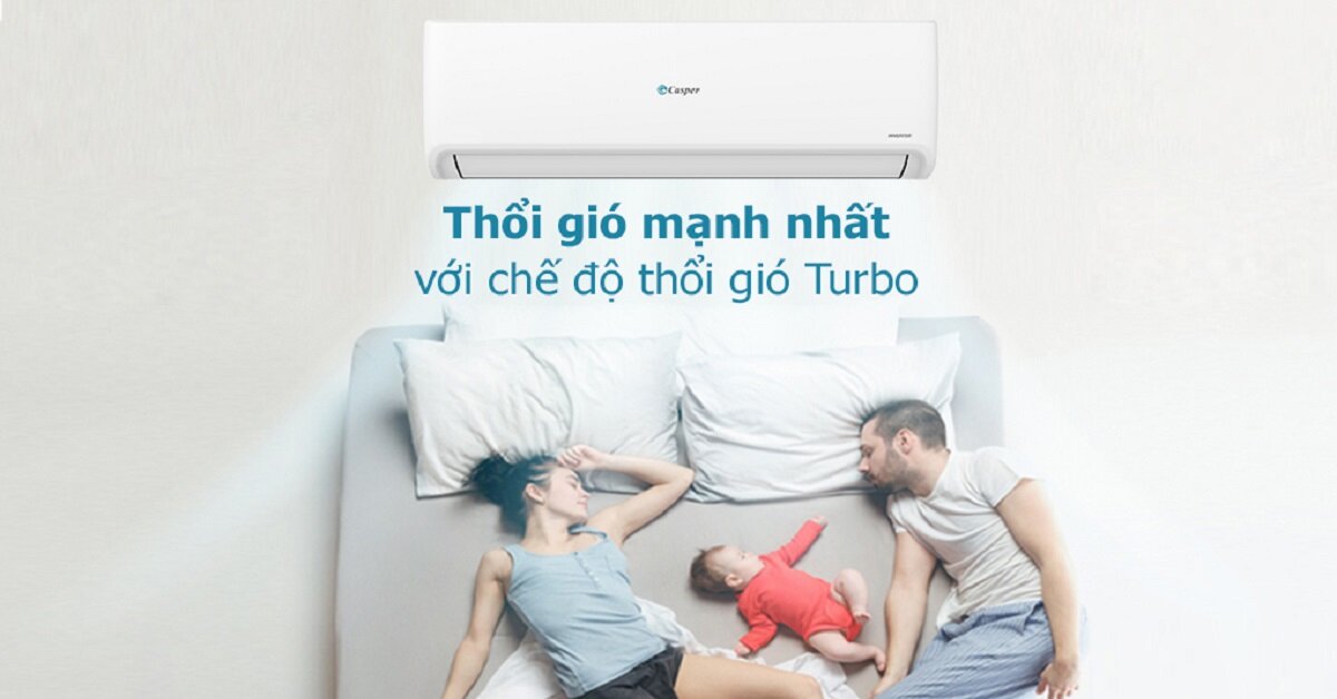 Tại sao nên mua máy lạnh Casper 1 chiều 9000BTU GC-09IS32?