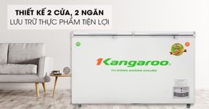 Tại sao nên mua tủ đông Kangaroo KG 566C2 - 566L, 2 ngăn đông và mát?