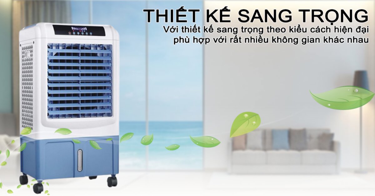 Tận hưởng không gian mát mẻ và yên tĩnh với quạt điều hòa Kungfu KF-35C