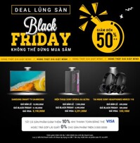 Tất tần tật chương trình khuyến mãi, siêu giảm giá ngày Black Friday 2016 ở Việt Nam
