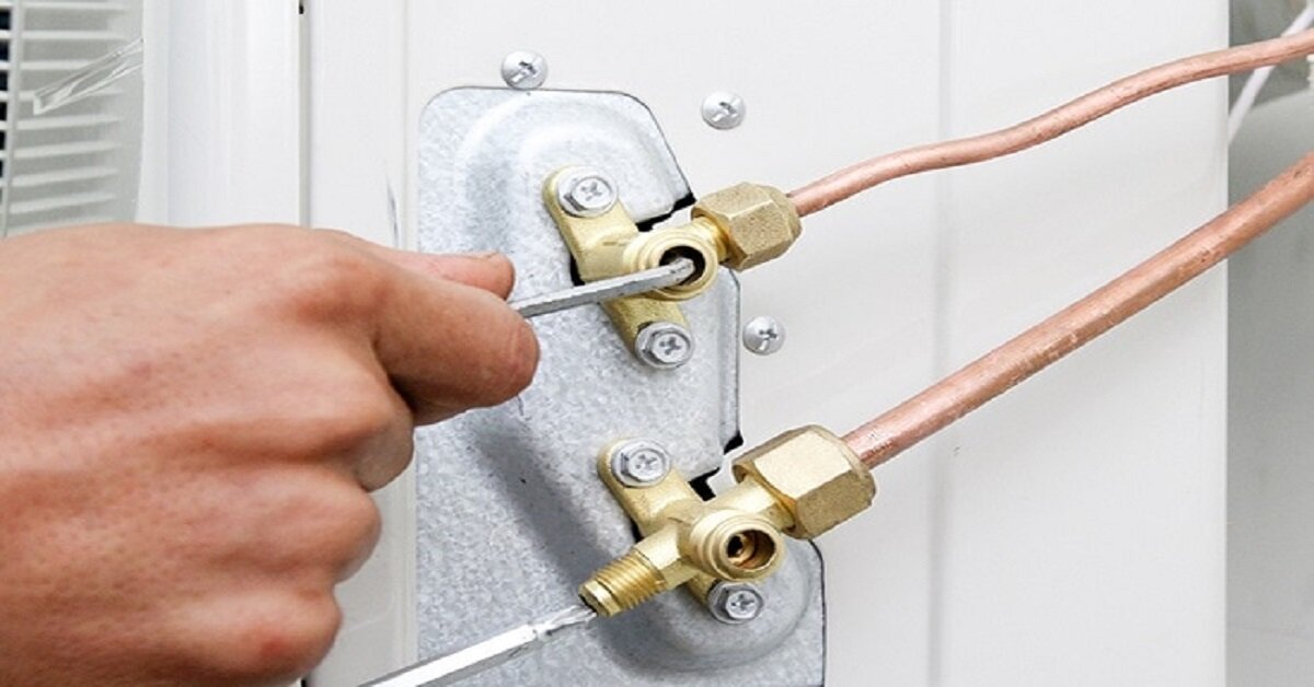 “Tất tần tật” về cách khóa gas máy điều hòa an toàn, đơn giản