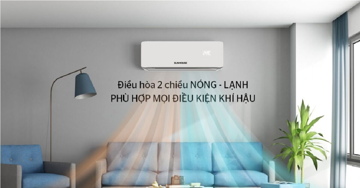 Tất tần tật về điều hòa Sunhouse 9000 cho phòng nhỏ dưới 15m2