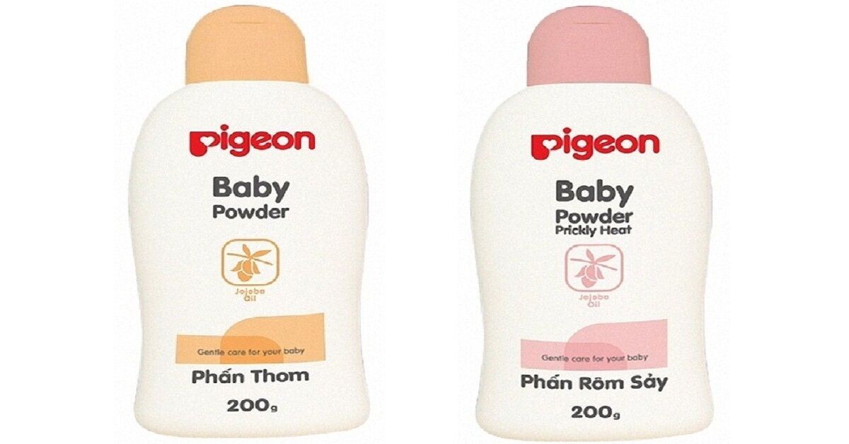 Tất tần tật về phấn rôm Pigeon của Nhật