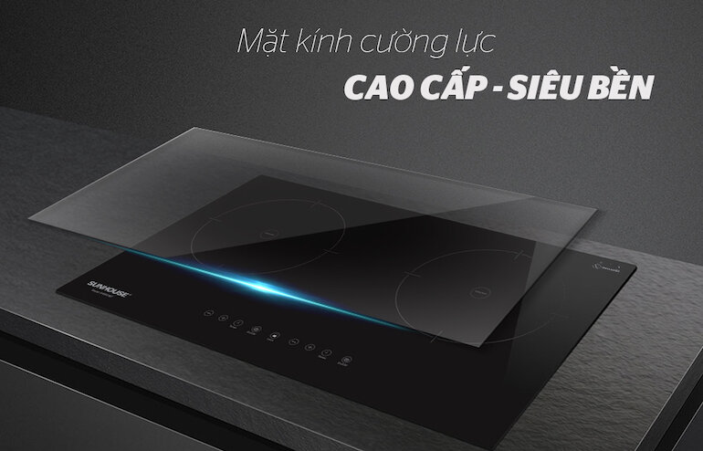 Mặt kính được làm từ chất liệu Schott Ceran cao cấp