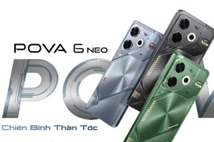 Tecno Pova 6 Neo giá chỉ 3,5 triệu đồng mà cấu hình cực "khủng", lại có pin 7000 mAh