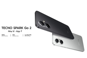 Tecno Spark GO 2 giá siêu rẻ, gây bất ngờ với loạt trang bị “xịn sò” trong tầm giá