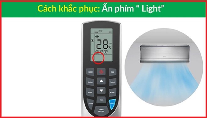 5 lỗi thường gặp trên điều khiển điều hòa Gree