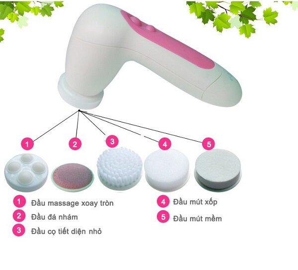 Máy massage mặt 5 in 1