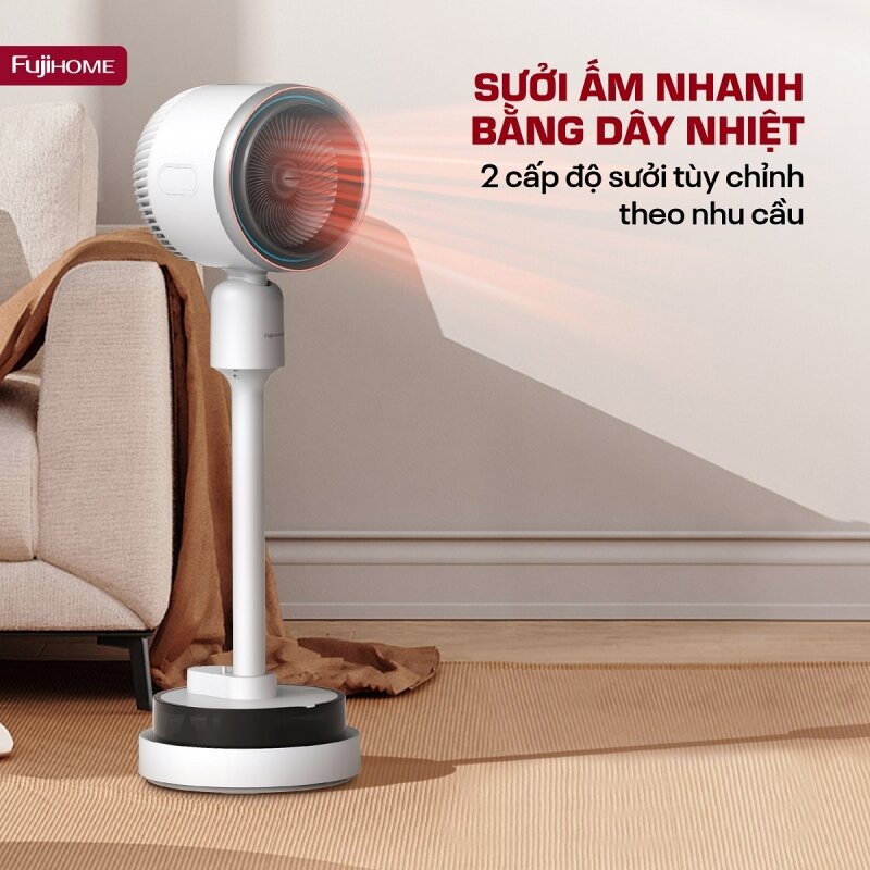 Quạt điều hòa đa năng Fujihome AC707: Mua một lần, sử dụng quanh năm