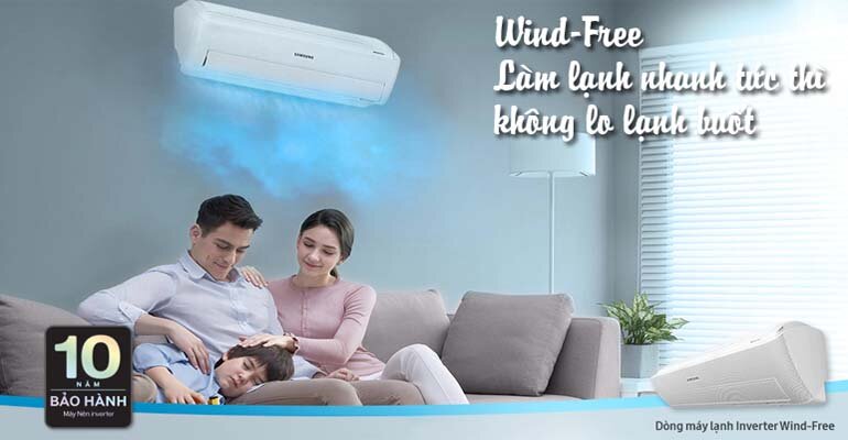 Điều hòa Samsung giúp không gian sống luôn tươi sạch may dieu hoa samsung 3