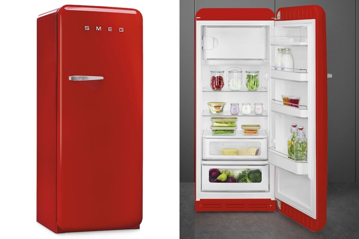 Tham khảo các điểm nổi bật của tủ lạnh Smeg 270 lít FAB28RRD5