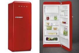 Tham khảo các điểm nổi bật của tủ lạnh Smeg 270 lít FAB28RRD5