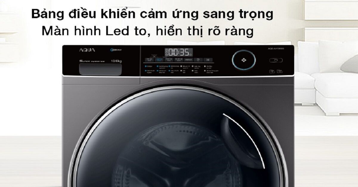 Tham khảo một số máy giặt sấy cửa ngang Aqua 10kg giá rẻ cho năm 2023