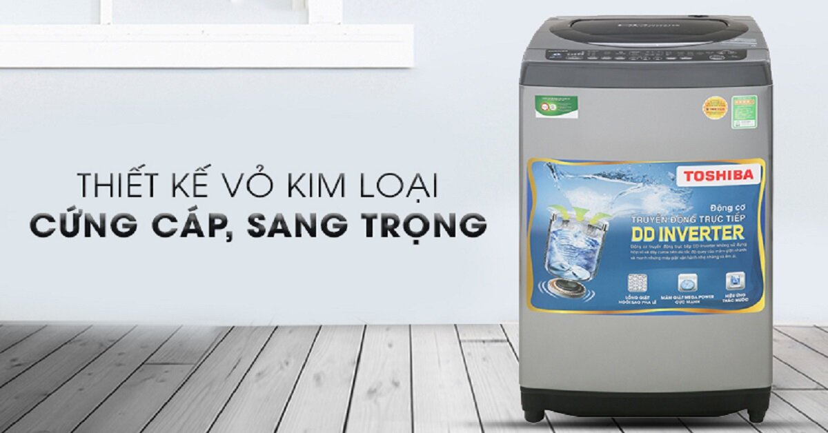 Tham khảo ngay 5 mẫu máy giặt Toshiba 9kg giá bao nhiêu tiền?
