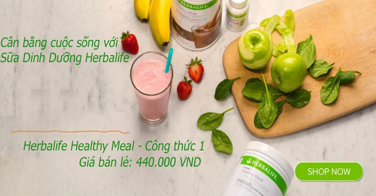 Thành phần và công dụng của sữa Herbalife