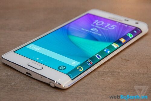 Thiết kế đột phá với điện thoại thông minh Samsung Galaxy Edge