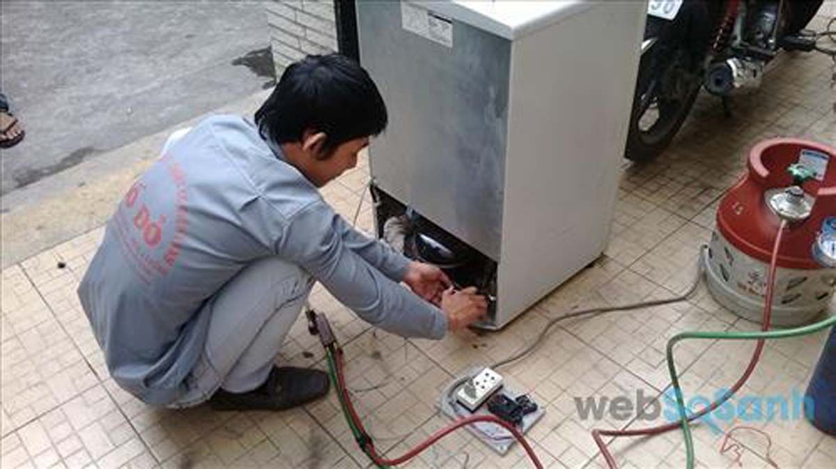 Thông số cần chú ý khi bơm gas cho tủ lạnh: áp suất gas lạnh