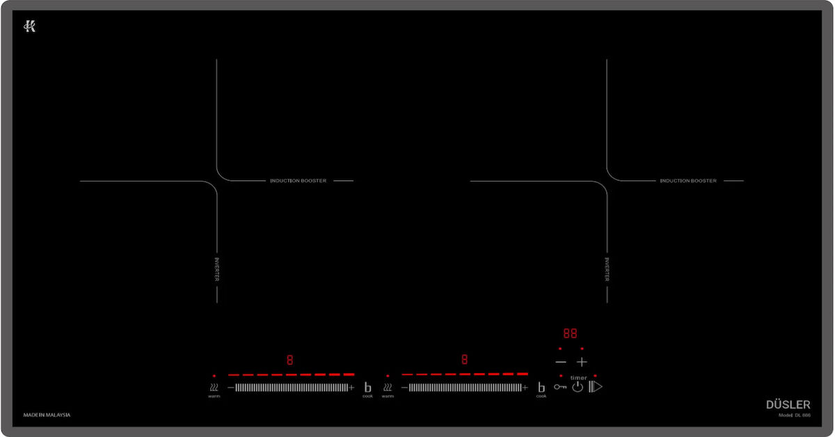 Thông tin chi tiết về bếp từ Dusler bạn nên biết