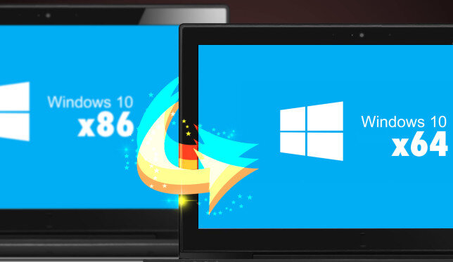 Thủ thuật nâng cấp Windows 10 từ 32-bit lên 64-bit