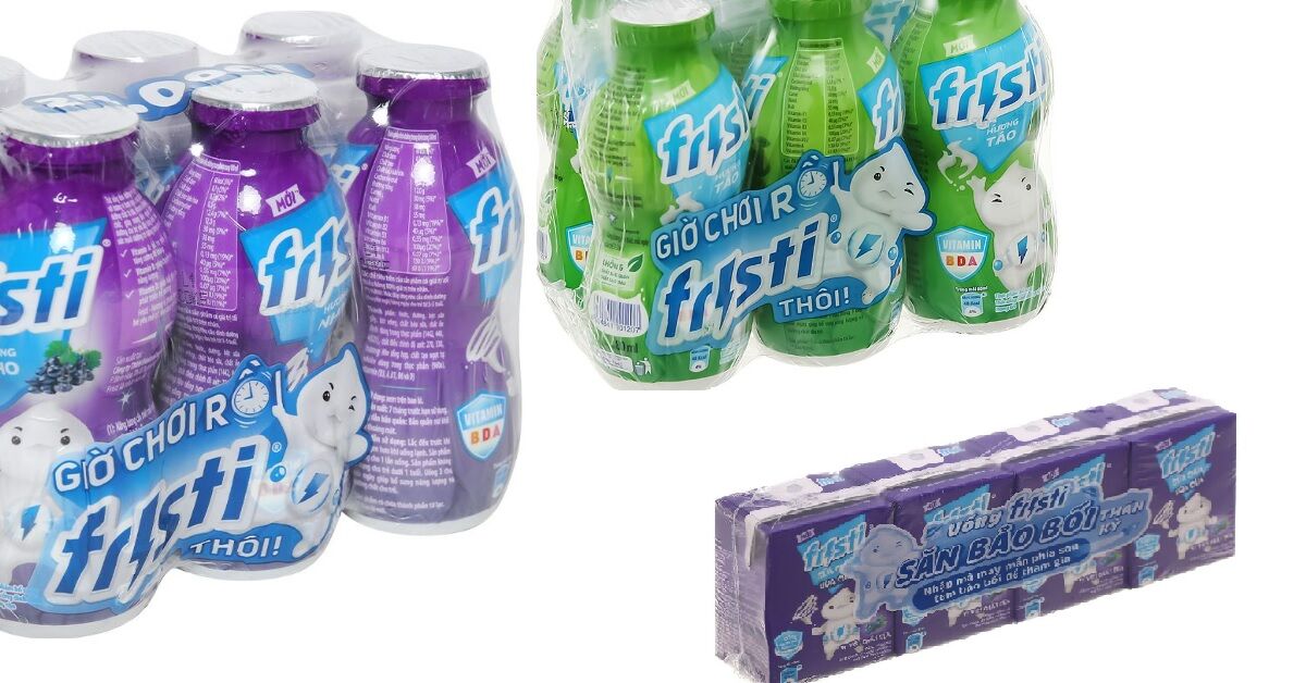 Thức uống dinh dưỡng vị hoa quả sữa Fristi loại nào ngon nhất?