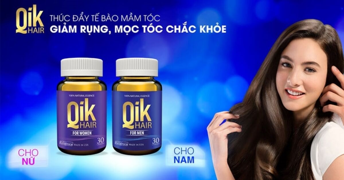 Thuốc mọc tóc Qik Hair có hiệu quả thực sự tốt hay không?