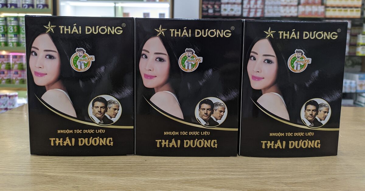 Thuốc nhuộm tóc dược liệu Thái Dương có tốt không, giá bao nhiêu?