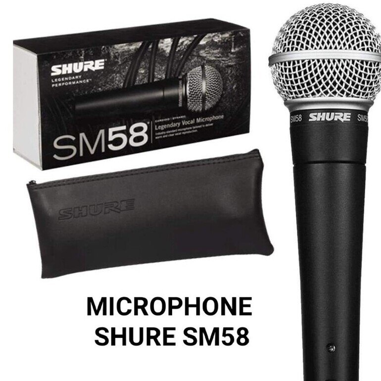 Micro Shure SM58 đảm bảo đường truyền ổn định