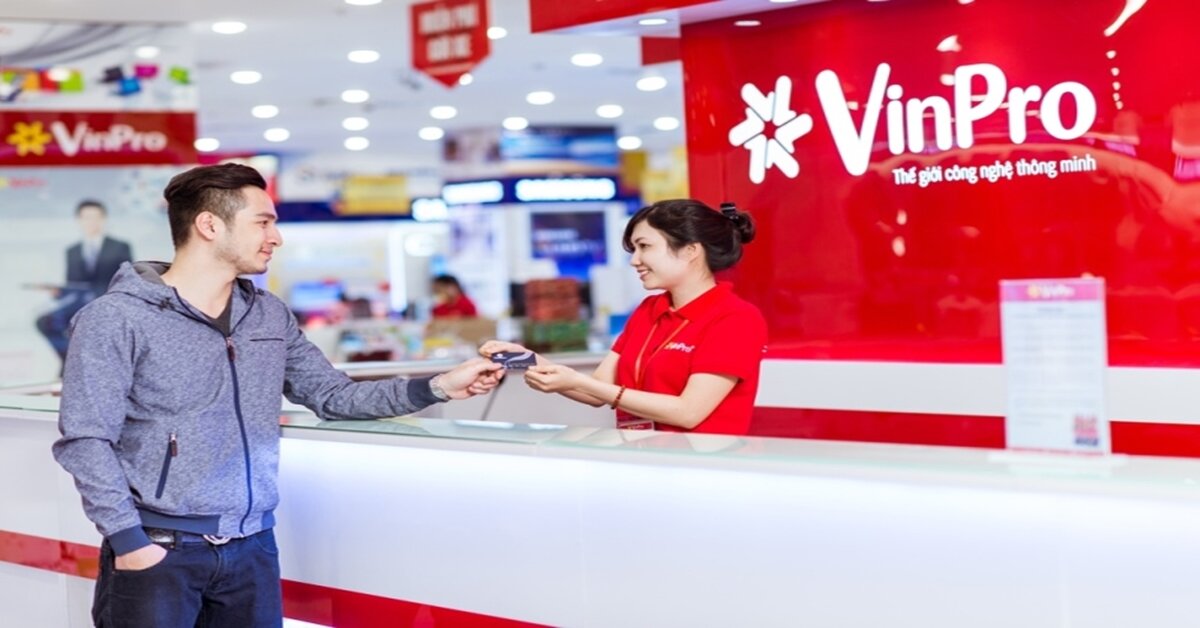 Tích điểm 2% tại Vinpro vào thẻ VinID - yên tâm mua sắm điện máy chính hãng