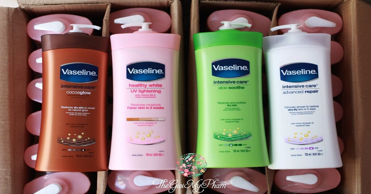 Tiêu chí lựa chọn sữa dưỡng thể Vaseline an toàn và chất lượng
