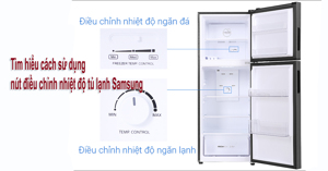 Tìm hiểu cách sử dụng nút điều chỉnh nhiệt độ tủ lạnh Samsung