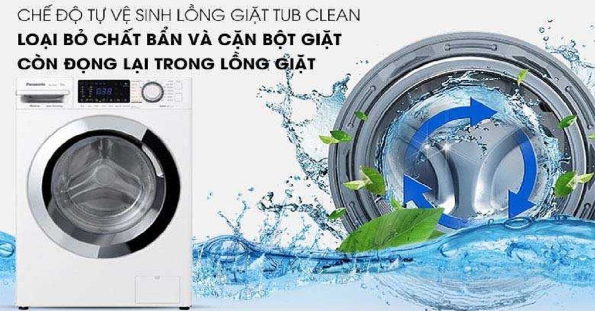 Tìm hiểu chế độ vệ sinh máy giặt Electrolux cửa ngang
