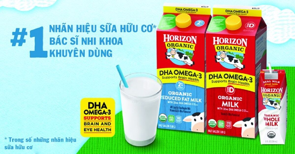 Tìm hiểu chi tiết về dòng sữa nhập khẩu Organic Horizon