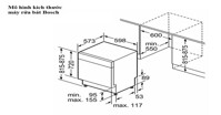 Tìm hiểu kích thước máy rửa bát Bosch và cách chọn phù hợp