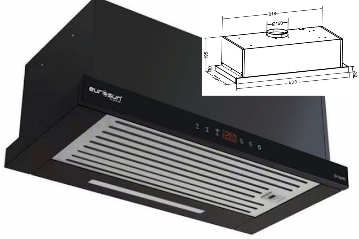 Tìm hiểu máy hút mùi Eurosun EH-60AF83B đời mới 2025 của nhà Eurosun