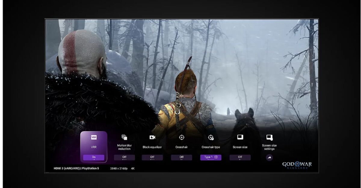 Tìm hiểu ngay loạt tính năng hỗ trợ chơi game có trên OLED tivi Sony 4K XR-65A80L