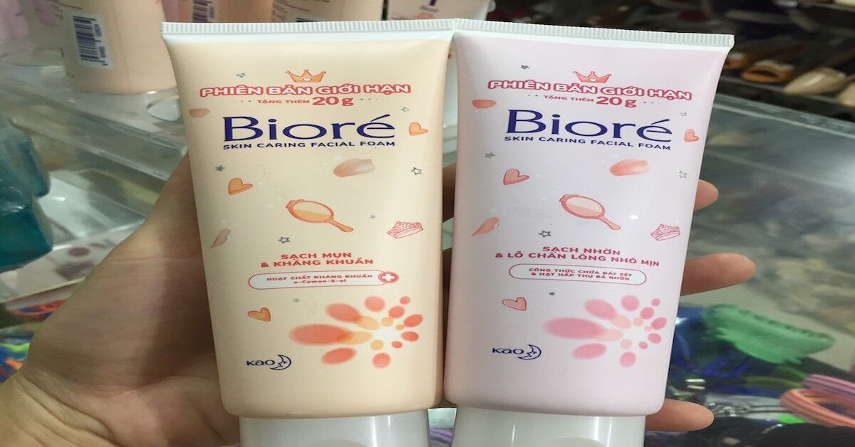 Tìm hiểu thông tin về sữa rửa mặt Biore