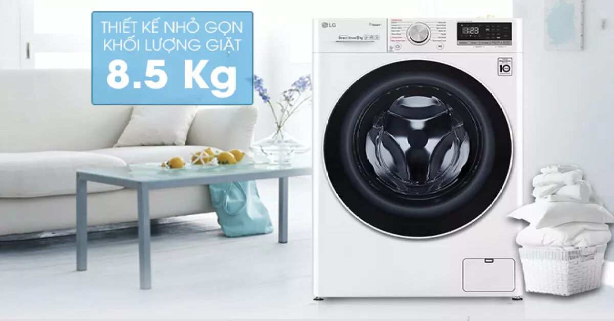 Tìm hiểu tính năng của máy giặt LG FV1408S4W