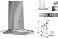 Tìm hiểu ưu nhược điểm của máy hút mùi Bosch DWA07E651