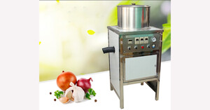 Tìm hiểu về máy bóc vỏ hành tỏi: hoạt động như thế nào?