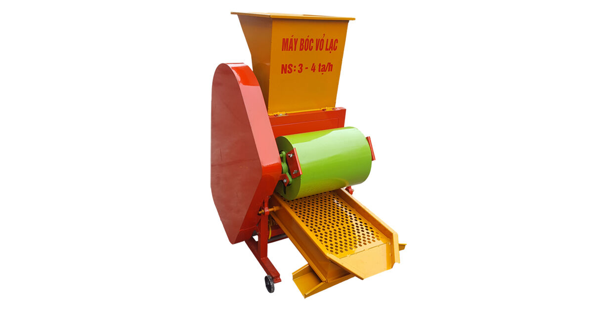 Tìm hiểu về máy bóc vỏ lạc - đậu phộng